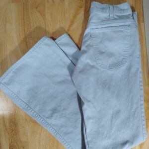 Vintage 70s Levi's White Tab Bell Bottom Flare Jeans